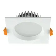 Deco Square Recessed LED Downlight 13W White Aluminium 3CCT / DALI - 21591
