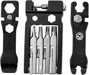 TOGEVAL Multi Function Bike Repair Tool Portable Mechanic Tool with Electroplated Head for Bicycles Home Appliances and Outdoor Sports Repair