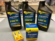 FIRE POWER Oil Change Tune Up Kit Filter Spark Plug Can Am Outlander Renegade