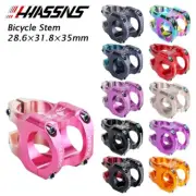Bicycle Handlebar Stem mtb Power Short 35mm Mountain Bike Bridge 31.8 Pipe Stems