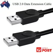 USB 2.0 Data Extension Cable Type A Male to Male M-M Connection Cord 1.5M 3M 5M