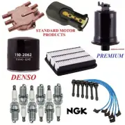 Tune Up Kit Filters Cap Wire Spark Plugs For CHRYSLER SEBRING V6 2.5L 1995