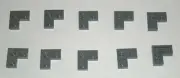LEGO NEW 2x2 Dark Stone Grey Plate Corner (10x) 4210635 Brick 2420