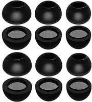 [Miayaya] Memory Foam Earbud Tips for Galaxy Buds3 Pro (2024) Ultimate Comfort Noise Canceling Memory Foam Eartips for Samsung Galaxy Buds Pro 3 Ear Tip Fit in Charging Case, in a Box, 6 Pairs