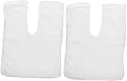 Happyyami 2Pcs Hair Drying Towel Super Absorbent Fleece Hair Towels for Long Hair Quick Drying Turban Towels for Home and Salon Use Lightweight Soft
