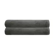 Chateau 2x Bath Sheets (Commercial Range) - CHARCOAL