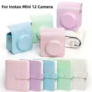 PU Leather Storage Bag for Instax Mini 12 Camera w/ 3 inch Photo Albums Set