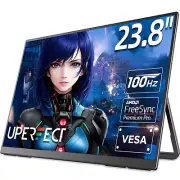 23.8 Inch Portable Monitor for Laptop 1920x1080 100%sRGB Gaming Travel Monitor