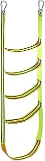 Rope Ladder - Treehouse Ladder,5-Step Climbing Staircase for Swimming Pontoon Roof Indoor Backyard Sailing Camping Dock RV Playground