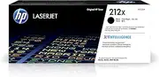 HP 212X Black Original Laserjet Toner Cartridge to Suit W2120X, Black, 13000 Pages