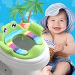 (高品質) 青蛙形馬桶收縮坐姿青蛙, 帶手柄, 便於嬰兒安全坐