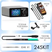 GEEBOON TC22 Soldering Station Kit 240W with Soldering Iron Stand + Handle + Tip