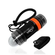 2-in-1 Strobe & Torch LED Flashlight - 500 Lumens Underwater Dive Light - Wat...