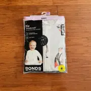 Bonds Baby Penguin Parade Grey Zip Wondersuit Size 0 BNIP