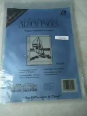 Advanced Photo System 15 Archival Album Pages Holds 8” X 12” Prints Requires # 8