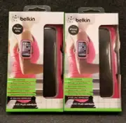 2 Belkin Slim-Fit Plus Armbands for Apple iPhone 6/ 6s (Pink) F8W499-C01