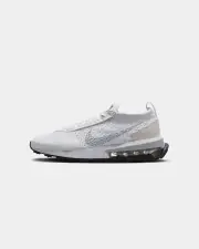 [Nike] Nike Women's Air Max Flyknit Racer White/platinum - Size 10 10 White/Platinum/