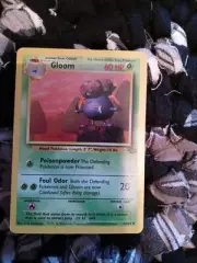 Gloom - 37/64 Jungle Set - Uncommon Pokemon Card - NM/LP