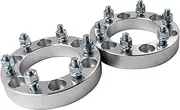 MAX COOL 2pcs Wheel Spacer Adapters 30mm 6 Stud 6x139.7mm Rim Spacers Suitable for Toyota Landcruiser Pajero Hilux