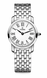 在飛比找樂天市場購物網優惠-TITONI瑞士梅花錶纖薄系列TQ42918S-584簡約金