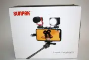 Sunpak Mobile Vlogging Kit with Tripod & Accessories NEW!
