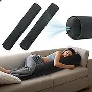 ONTYZZ Side Sleeper Pillow Inflatable Body Pillow Adult Children Pillow Side Sleeper Comfort Pillow for Hugging Sleeping Back Neck Positioning Pillow 120 x 20 cm