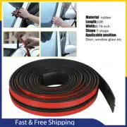 10ft Rubber Seal Strip Car Door Window Molding Trim Edge Protector Guard T-shape (for: Fiat)
