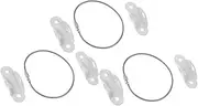 GARVALON 3 Sets Proofing Furniture Anchors Durable Wall Safety Straps for Heavy Furniture Prevents Tipping Easy Installation with Stable and Materials for Safety