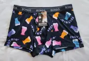 Bonds Mens MX3N G6K Frothin Printed GuyFront Trunk Brief Size L New