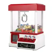 Doll Claw Machine DIY Doll Machine Kids Coin Operated Play Game Clip Doll Toys