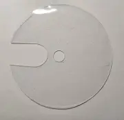 Fencing light weight fully transparent guard pads, 4 packs