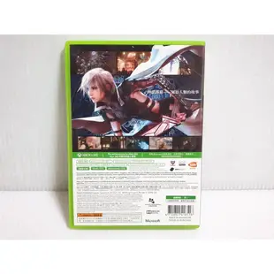 {哈帝電玩}~XBOX360 原版遊戲 太空戰士13 雷光歸來 Final Fantasy 13中文版 光碟微刮 有盒書