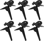 TEHAUX 6PCS Compact Camera Stand Portable Phone Tripod with Stable Design for Video Recording Live Streaming and Photography Lightweight Travel Friendly Multiple Device Capability