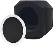 Microphone Isolation Shield - Recording Sound Barrier, Noise Reduction Panel | Foldable Acoustic Filter Cover, Portable Vocal Booth Stand for Podcasting, Singing, Rapping, Live Studio Recording