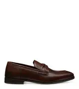 SIMON CRISSCROSS LOAFER in BROWN for Women