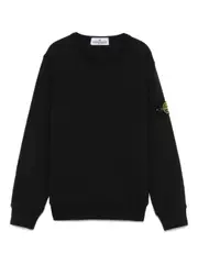 [Stone Island Junior] Compass-badge sweatshirt