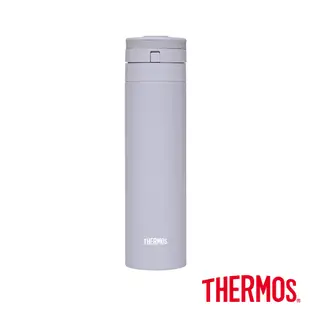 【THERMOS膳魔師】不鏽鋼超輕量自動上鎖真空保溫瓶450ml(JNS-454)(2023新色)【下單贈購物袋】