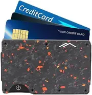 [SWIG] Minimalist Wallet Carbon Fibre Black Red