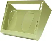Qianly Hay Dispenser for Rabbits, Large Capacity Manger for Small Animals, Feeding Rack for Pet Bunnies, Green