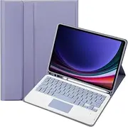 Wireless Bluetooth Keyboard Cover for Samsung Galaxy Tab S10 FE (10.9") SM-X520 | SM-X526B, Keyboard Case & Trackpad Mouse