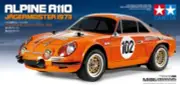Tamiya RC 58708 1:10 1973 Alpine A110 Jagermeister M-06 RC Model Car Assembly Kt
