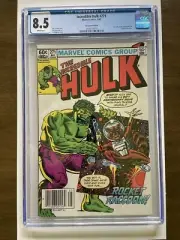 Incredible Hulk #271 (May 1982) CGC 8.5~ White Pg, 1st Comic App Rocket Raccoon