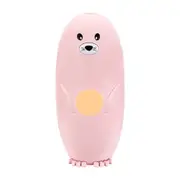 1.5W Creative Portable Cool Leopard Shape Mute Desktop Air Humidifier with LED Light, Capacity: 250ml, DC 5V(Pink)