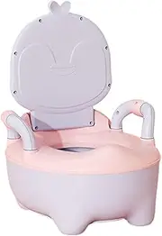 Kids Potty Training Toilet Seat, Portable Travel Potty with Lid, Baby Potty Chair, Kids Potty Chair, Non-Slip Penguin Kids Toilet, Portable Child Commode, Urinal Trainer for Outdoor Playing, Daycare