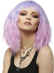 Manic Panic Fleurs Du Mal Pink and Purple Ombre Costume Wig