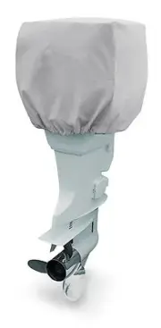600 DENIER BOAT ENGINE MOTOR HOOD OUTBOARD COVER 4 STROKES 50HP-115HP GRAY