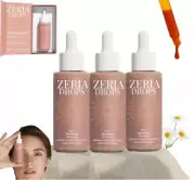 1/2/3 PCS Zeria Sunless Tanning Drops,Self Tanning Drops for Dark Fake Tan