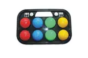 Orbit 2X Orbit 8 brightly-coloured Piece Bocce Ball Set In Case