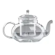 Glass Teapot Filter Glass Infuser Transparent Teapot Blooming Teapot