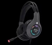 Gaming Headset 7.1 Surround Sound with Seven Color LED Lights ZIDLIZH 600 PS4/PC